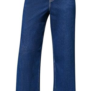 blue denim jeans